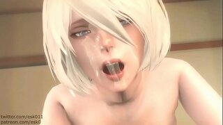 Боз як компиляция yorha 2b Nier Automata на ман клипҳои