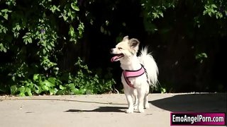 ���ெட்டிட் பச்சை குத்தப்பட்ட பேப் தனது நாயை தனது அண்டை சொத்துக்களுக்கு கண்டுபிடிப்பார்.அவளுடைய பக்கத்து வீட்டுக்காரர் ஒரு வெகுமதியை விரும்புகிறார், அவர்கள் ஆடைகளை அகற்றுகிறார்கள், பின்னர் அவள் அண்டை வீட்டாரைத் துடைக்கிறாள் bigcock.In திரும்ப அவரது அண்டை fucks அவரது புண்டை மற்றும் கழுதை ஆழமான மற்றும் கடினமாக வரை அவர் அவளை cums.