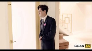 DADDY4K. Awesome sex scene by old dad and his s.&amp;rsquo;s beautiful bride