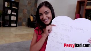 En. Tochter will Vater &#039; s-Hahn am Valentinstag